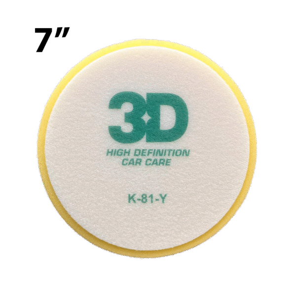 3D PAD ESPUMA 7 PULGADAS CORTE AMARiLLO