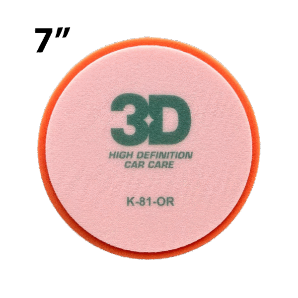 3D PAD ESPUMA 7 PULGADAS CoRTE NARANJA