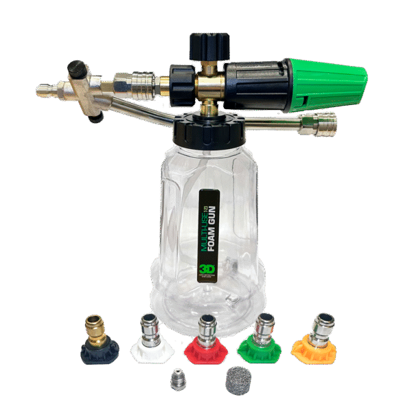 3D KIT 5 PICOS Y FOAM LANCE MULTIUSO