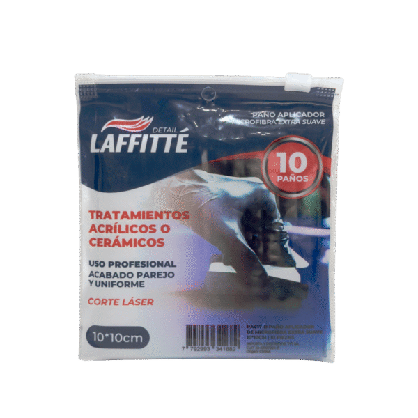 LAFFITTE PACK x10 TOALLAS APLICADORAS CERAMICO 10x10cm