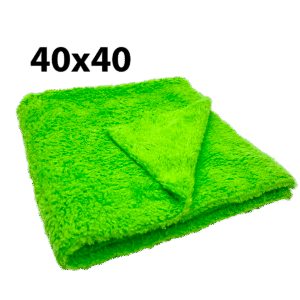 MICROFIBRA MULTIUSO SIN BORDES 40x40cm VERDE