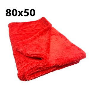 MICROFIBRA SECADO 80x50cm ROJA 1200GRS
