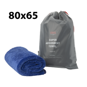 SGCB MICROFIBRA DE SECADO 80x65 600GSM AZUL BORDE