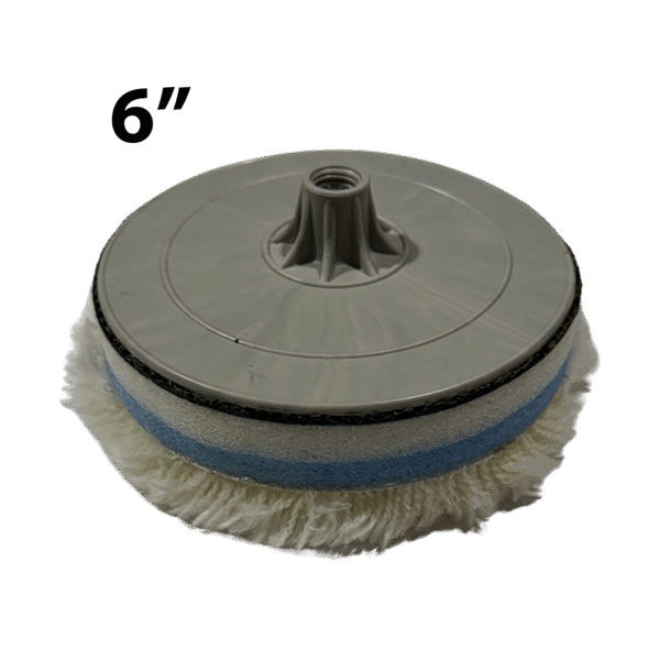 KM PAD CORDERO 6 PULGADAS CON BACKING PLATE M14