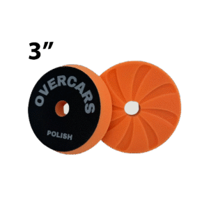 OVERCARS PAD ESPUMA 3 PULGADAS SPIRAL POLiSH NARANJA