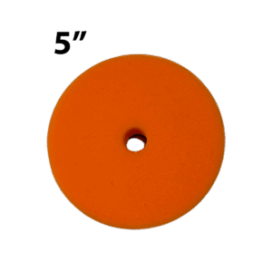 SPORTS PAD ESPUMA 5 PULGADAS ROTOORBITAL CORTE MEDIO NARANJA