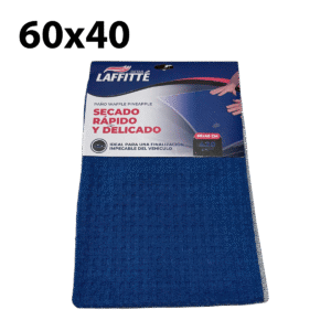 LAFFITTE MICROFIBRA SECADO 60x40cm WAFFLE PINEAPPLE