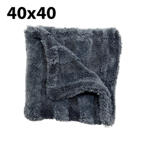 MICROFIBRA DE SECADO 40x40cm HYBRID TWISTED GRIS 1150GSM
