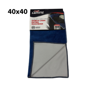 LAFFITTE MICROFIBRA MULTIUSO 40X40 CORAL FLEECE ULTRA SOFT 500GSM